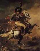 An Officer of the Chasseurs Commanding a Charge Theodore Gericault
